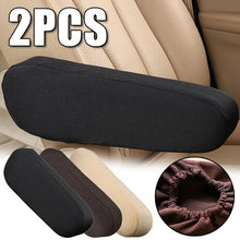 Load image into Gallery viewer, 1 pair Car Armrests Covers Auto Centre Console Elastic Front Seats Armrest Protector Covers Universal Car Accessories 3 Colors
