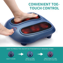 Load image into Gallery viewer, Nekteck Electric Foot Massager Heating Therapy Hot Compress Shiatsu Kneading Roller Muscle Relax Pain Relief Foot Spa Machine
