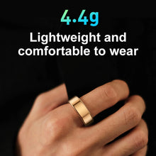 Load image into Gallery viewer, R02 Smart Ring Sleep Monitor 5.0 Bluetooth Fitness Tracker Sports Ring Heart Rate Tracker IP68 &amp; 5ATM Waterproof for Android/IOS
