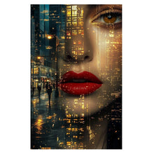 Load image into Gallery viewer, 5D Diamond Painting Abstract City Landscape Women Picture Full Diamond Mosaic  Embroidery Cross Stitch Kits Art Home Decoration
