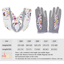 Load image into Gallery viewer, 1Pair Golf Gloves for Women PU Leather Soft Fit Sport Grip Durable Gloves Anti-skid Breathable Sports Gloves
