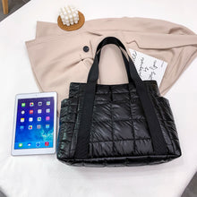 Load image into Gallery viewer, Handbags Women Bags Female Shoulder Bag Large Capacity Nylon Padded Clothing Bags Winter Bags Messenger Bags
