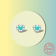 Load image into Gallery viewer, Small exquisite and lovely simple 925 sterling silver earrings are essential female accessories for daily commuting
