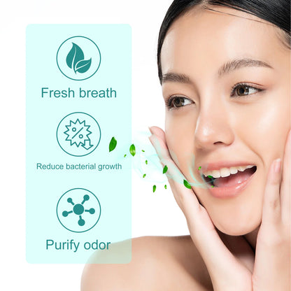 Bad Breath Eliminating Serum Mint Bad Mouth Smell Removing Drops Easy to Carry and Handy Fresh Breath Oil-serum