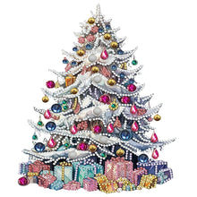 Load image into Gallery viewer, 5D Christmas Tree Pattern DIY "Diamond Painting Set, partially inlaid with irregular diamonds, home decoration artwork. New Diam
