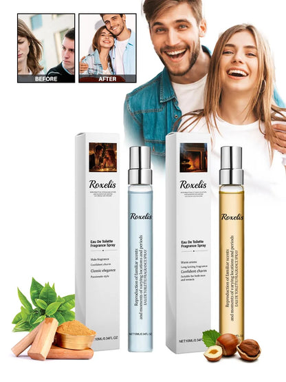Roxelis Eau De Toilette Perfume Fragrance Spray 0.34 oz Halloween Atmosphere Perfume Men's perfume Long Lasting Light Fragrance