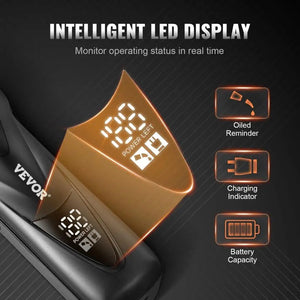 Professional Men's Barber Hair Clipper 10000RPM DLC Fade Blade