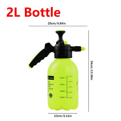 2/3L Garden Watering Can Gardening Household Watering Can Pneumatic Disinfection Spray Watering Can Watering Can Sprayer Bottle