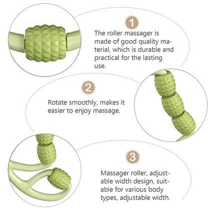 Muscle Roller Trigger Point Muscle Roller Foam Roller Deep Massage Tool for Relieve Muscle Soreness Stiffness and Tight Muscles