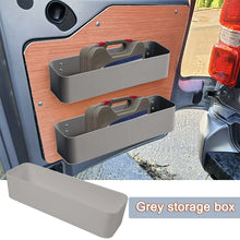 Load image into Gallery viewer, 2pcs Universal Storage Boxes for Caravan Camper Van Ideal for Tools Racking  Ratchet Straps Tidy Stowing Solution Fit Van
