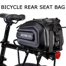 Load image into Gallery viewer, 4L Multifunctional Bicycle Rear Seat Bag Waterproof Cycling Bike Rack Trunk Cargo Bag Pannier Bag Handbag Shoulder Bag
