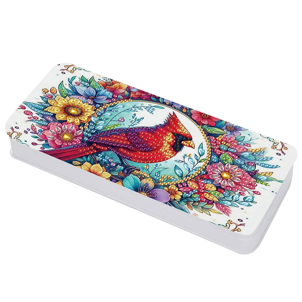 21 New Diamond Painting Pencil Case Art Pen Holder Aesthetic Diamond Painting Stationery Case As a Gift for School Children