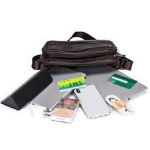 Load image into Gallery viewer, Men&#39;s Messenger Bags Hot PU Handbag Multi-functional Travel Casual Small Bags Outdoor Hiking Cycling Sport Cigarette Satchel
