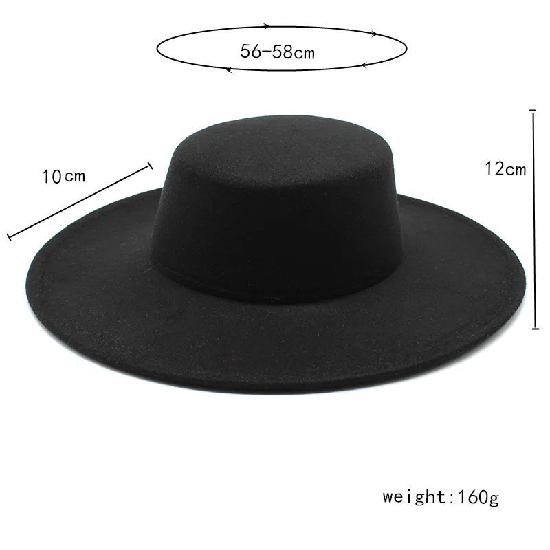 Bowler hat Women's cap hats for men fedoras fashion 2023 fedoras felt panama chapel beach elegant Wedding picture hat fascinator