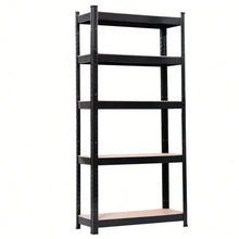 Load image into Gallery viewer, Adjustable Shelf Steel Garage Home Metal Unit Wire for Home, Kitchen, Office, Garage, Bedroom, Closet
