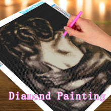 Load image into Gallery viewer, 1pc DIY handmade diamond painting home decoration, suitable for adult beginners handmade works, couple hug diamond painting gift

