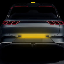 Load image into Gallery viewer, Car Anti-rear-end Reflective Strip Car Trunk Anti-collision Anti-scratch Soft Rubber Car Rear Bumper Decorative Rubber Strip Car

