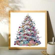 Load image into Gallery viewer, 5D Christmas Tree Pattern DIY "Diamond Painting Set, partially inlaid with irregular diamonds, home decoration artwork. New Diam
