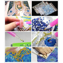 Load image into Gallery viewer, Holy Virgin Mary 5D DIY Diamond Painting Crystal Orthodox Icon Figure Decorative Cross-stitch Fashion Religion Paintings
