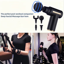 Load image into Gallery viewer, Mini Massage Gun Deep Tissue Percussion Neck Back Body Massager LED Touch Screen Portable Fascia Gun Muscle Relaxation
