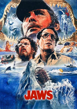 Load image into Gallery viewer, Jaws Classic Movie 5D Diamond Painting Horror Shark DIY Mosaic Cross Stitch Living Room Wall Decor
