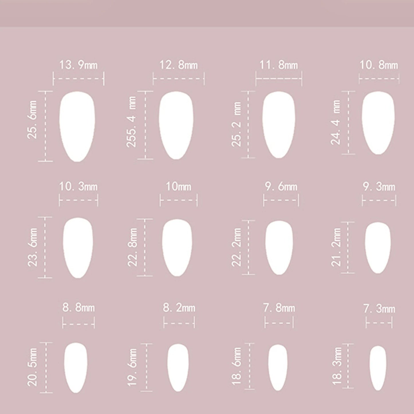 French False Nail for Women Blue Gentle Color Reusable Resin Artificial Nail for Portable DIY Women and Girl Nail Salon at Home