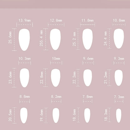 French False Nail for Women Blue Gentle Color Reusable Resin Artificial Nail for Portable DIY Women and Girl Nail Salon at Home