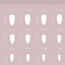 Load image into Gallery viewer, French False Nail for Women Blue Gentle Color Reusable Resin Artificial Nail for Portable DIY Women and Girl Nail Salon at Home
