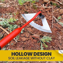 Load image into Gallery viewer, Garden Hoes Gardening Tool Hand Steel Hoe Garden Planting Hoe Portable Steel Gardening Hoe and Loosening Soil Tool Gardening
