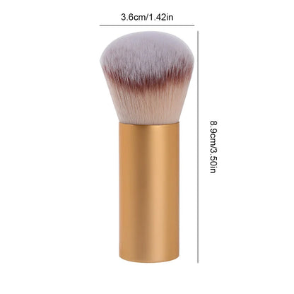 Nails Brush 3.15CM 3.6CM Popular Round Small Flower Nail Paint Gel Make Up Dust Cleaning Nail Art Dust Powder Remover Dust Brush