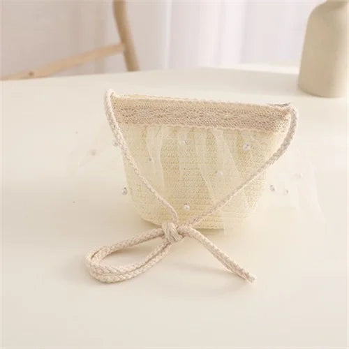Children Sunscreen Sun Hat Kids Girls Summer Fashion Straw Hat And Bag For Girls Cool Hat Girl Cute Breathable Baby Accessories
