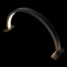 Load image into Gallery viewer, LED Half Moon Light Adjust Brightness 3000K‑6000 Half Moon Desk Lamp for Nail Art, Facial Spa, Skincare, Lash Extensions

