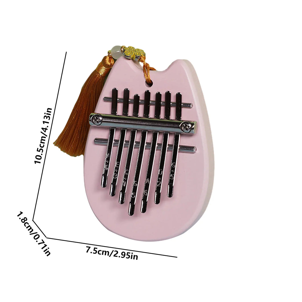 Kalimba Thumb Piano 8 Key Alto Mini Kalimba Instrument Portable Mbira Finger Piano Finger Instruments Decorative Cute For Kids