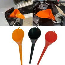 Load image into Gallery viewer, Car Refueling Longer Funnel Anti-splash Plastic Auto Long Mouth Oil Funnels Engine Funnel Motorcycle Refueling Car Accessories
