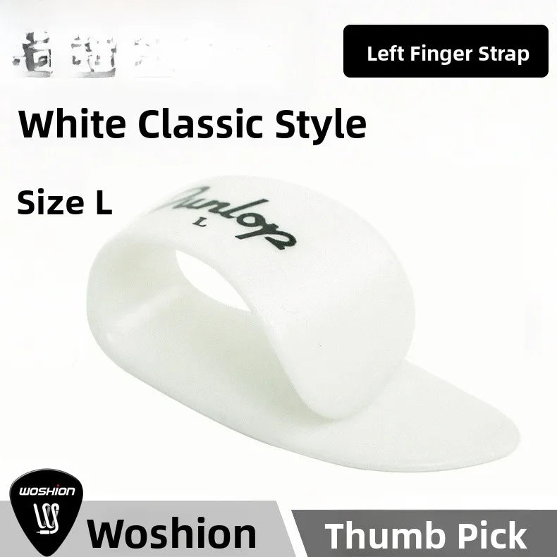 Dunlop Guitar Thumb Pi Middle Finger Thumb Ring L M S Finger Pi Guitar Accories Music Instrument Supplies