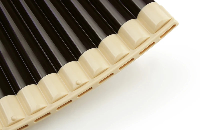 Professional ABS Panflute, Musical Instrument Panpipe, Transverse Pan Fluta Music Wind Musicales, Diatonic Scale, 26 C Key Pipes