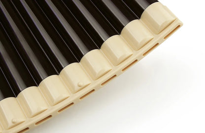Professional ABS Panflute, Musical Instrument Panpipe, Transverse Pan Fluta Music Wind Musicales, Diatonic Scale, 26 C Key Pipes