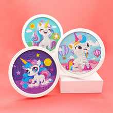 Load image into Gallery viewer, Diamond Painting Set Cute Unicorn Beginner Diamond Painting Set 5D DIY Children and Adults Diamond Painting Photo Frame Craft
