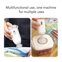 Load image into Gallery viewer, Auto Vacuum Bag Pump Rechargeable Portable Electric Vacuum Sealed Compression Pump for 3D Printing Consumables 5V Vacuum Pump
