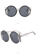 Load image into Gallery viewer, New Round Sunglasses Women Men Cute Brand Designer Elegant Sun Glasses Female Male Big Frame Outdoor Eyewear
