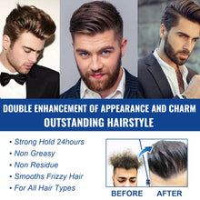 Load image into Gallery viewer, Hair Wax Stick Non-greasy Style Repair Smooth Loose Frizz Fixed Long Lasting Fluffy Broken Hair Artifact Waterproof Men Hair Gel

