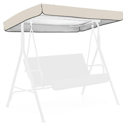 Garden Swing Canopy Replacement Top Cover Tarp Waterproof Sun Protection for Outdoor UV Protection　waterproof awning sunshade