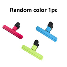 Load image into Gallery viewer, Portable Bag Clips Kitchen Storage Food Snack Seal Sealing Bag Clips Sealer Clamp Plastic Tool Kitchen Organization Accessories

