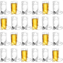 Load image into Gallery viewer, 24 Mini Boot Shot Glasses 1 oz Reusable and Disposable Clear Plastic Shot Cups for Cowboy Cowgirl Themed Parties Decorations an
