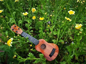 35cm Children Guitar Toy Can Be Used To Play Elementary Instruments With Paddles Simulating Yukrili Music Toys
