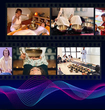 Load image into Gallery viewer, Therapeutic Tibetan Bowl Tibetan Bell Meditation Bowl Meditation Instruments Spiritual Meditation Musical Instruments Percussion
