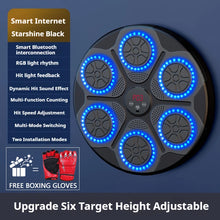 Load image into Gallery viewer, New Music Boxing Machine Smart Bluetooth Wall Mounted Music Boxing Trainer Gym Home Electronic Boxing Target Punching Equipment

