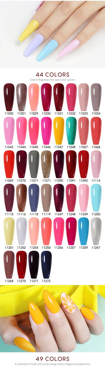 NAILCO 15ml Transparent Nude Color Series Jelly Gel Nail Polish Pink Red Nails Art Manicure Gel Varnishes Gellack Design Lacquer