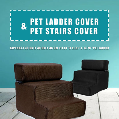 Pet Ladder Cover Non-Slip Detachable Zippered Mesh Fabric Stairs Cover Washable Dog Ramp Stair Cover Pet Dog Supplies NEW