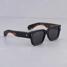 Load image into Gallery viewer, Sunglasses for Men Vintage Acetate Luxury Designer Sunglasses Women Occhiali Da Sole Da Uomo ENZO Red Lens Sunglasses
